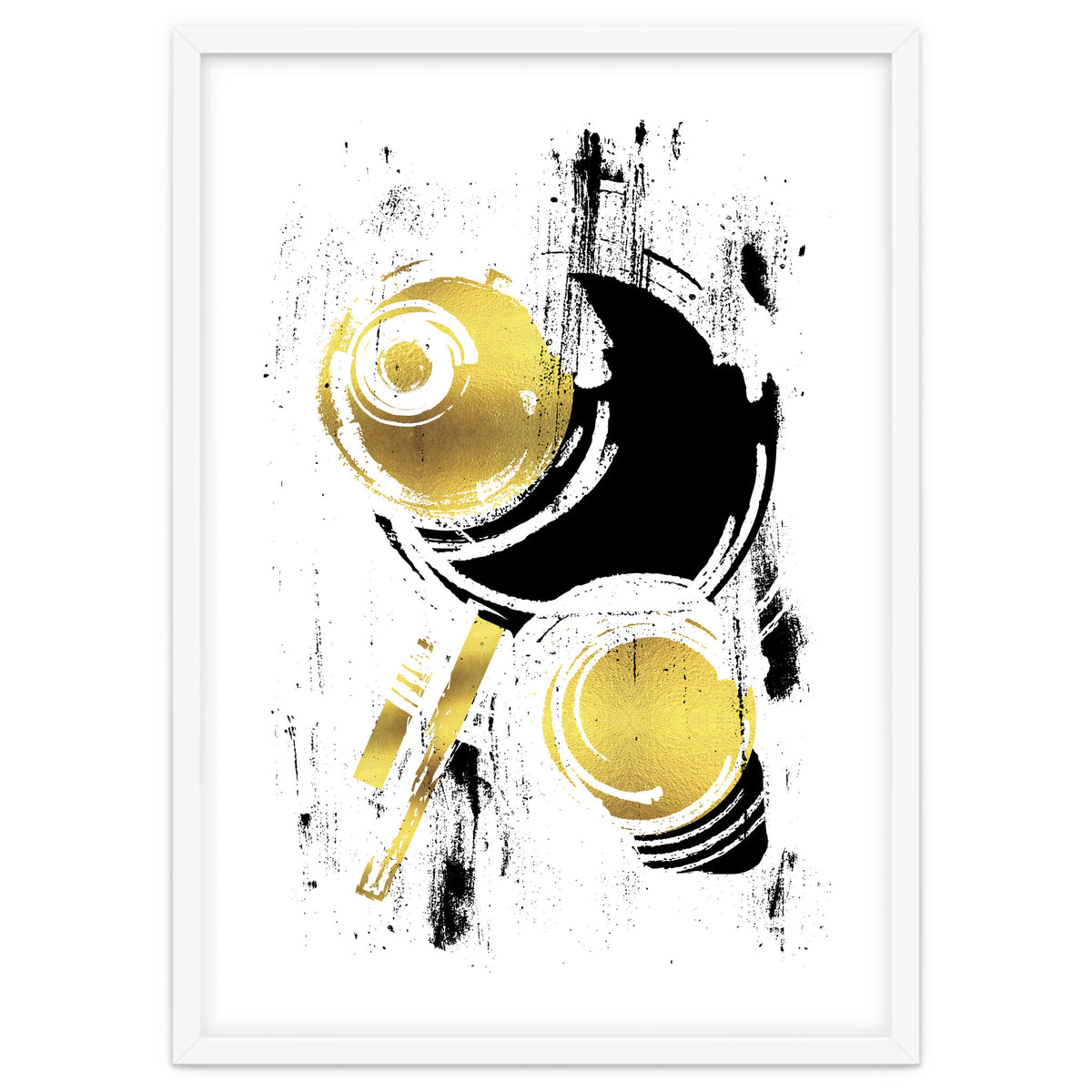 Abstract Painting No. 38 | gold