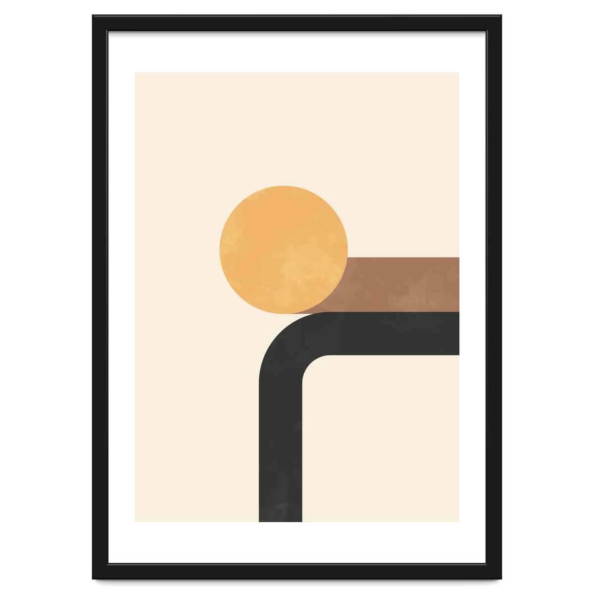 Geometric Mid Century Form