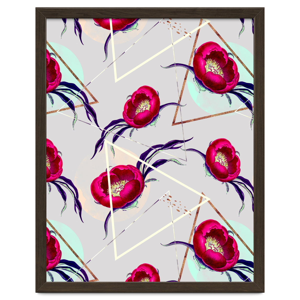 Flowery blooming with geometric II