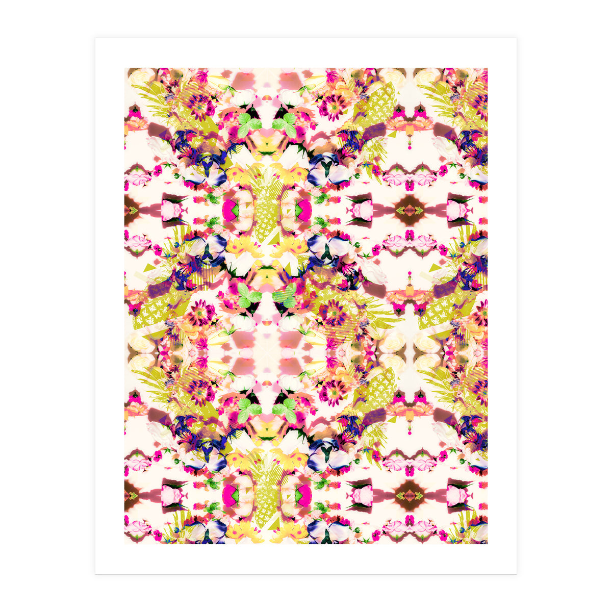 Painting mosaic - Abstract nature  (Print Only)