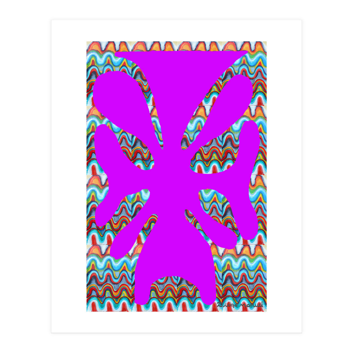 Pop Abstract 2023 Tapiz 4 (Print Only)