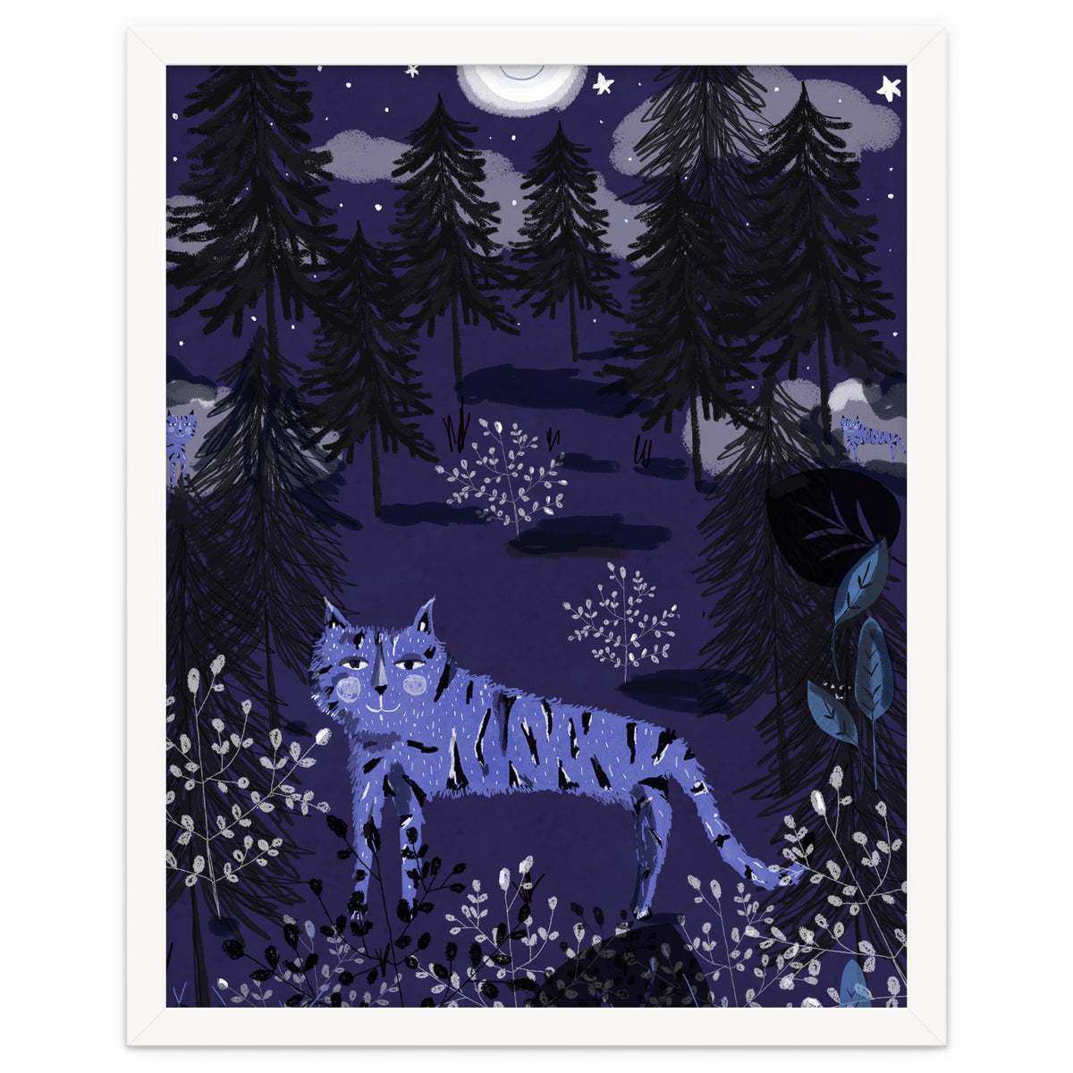 Night tigers  hide and seek