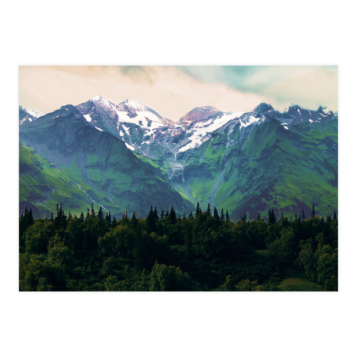 Escaping from woodland heights I (Print Only)