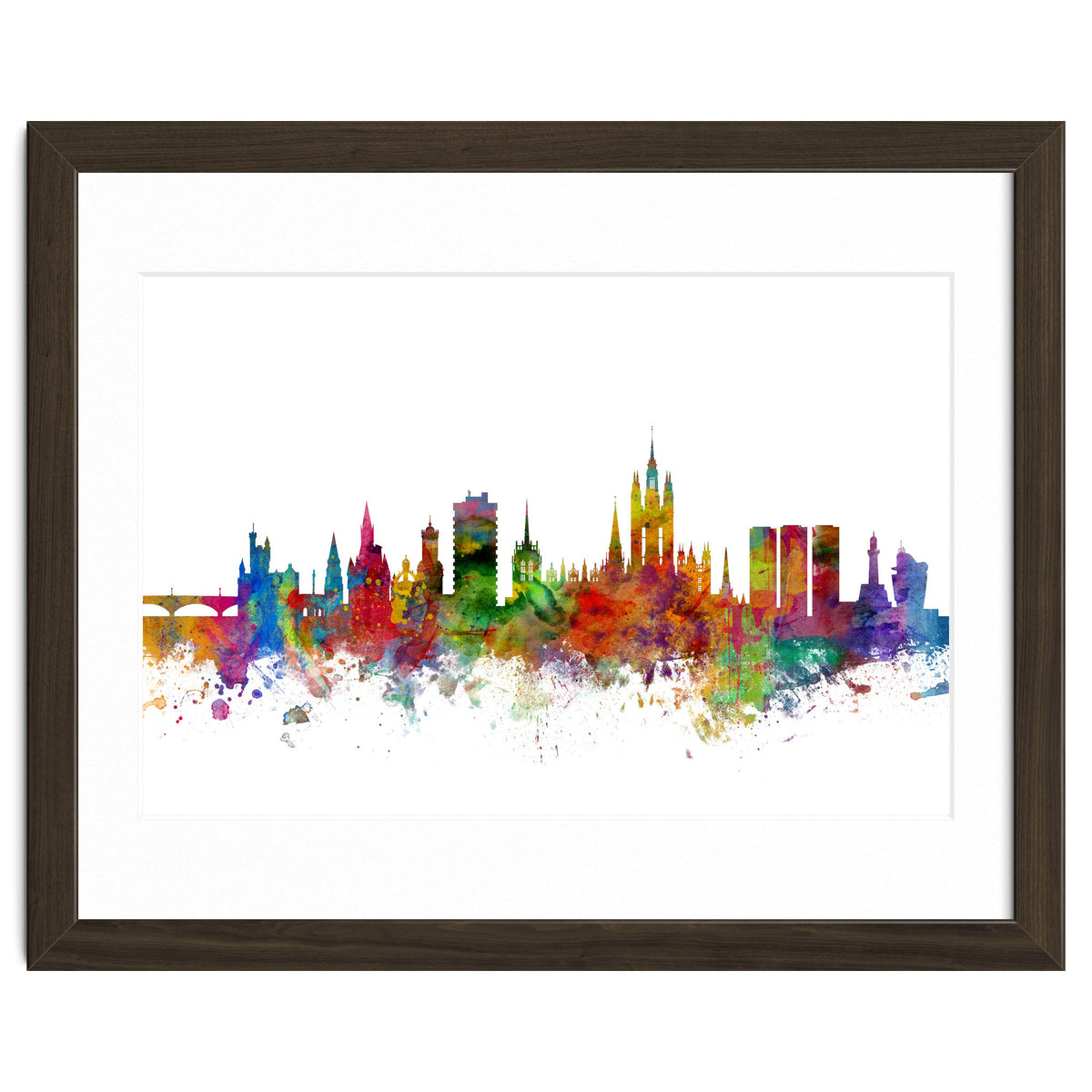 Aberdeen Scotland Skyline