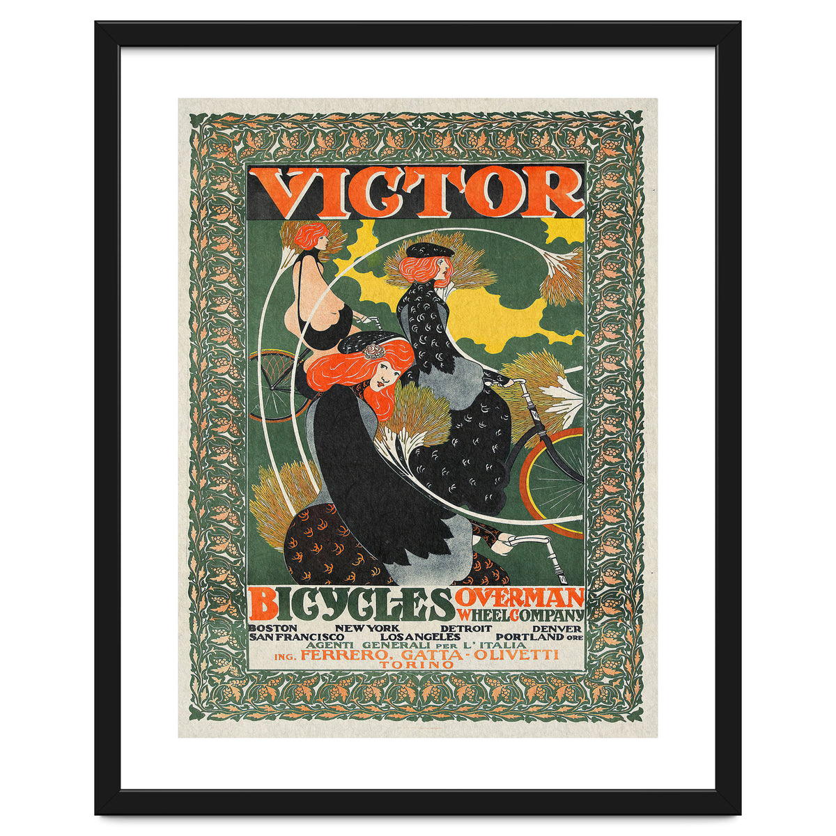 Victor Bicycles Advertisment