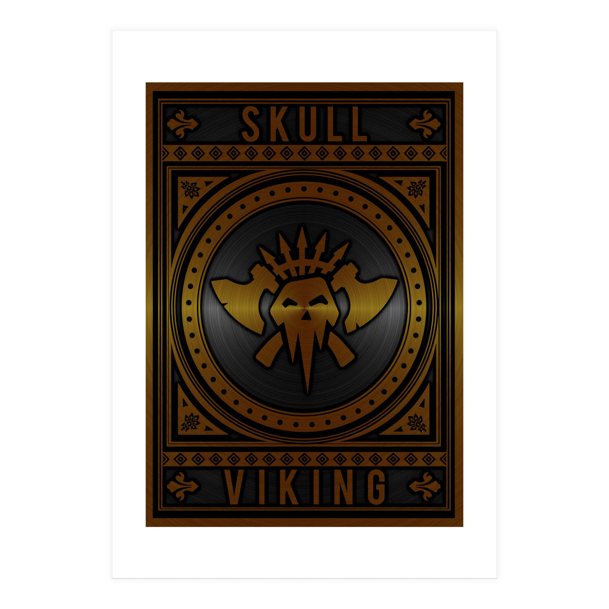 Skull Viking (Print Only)
