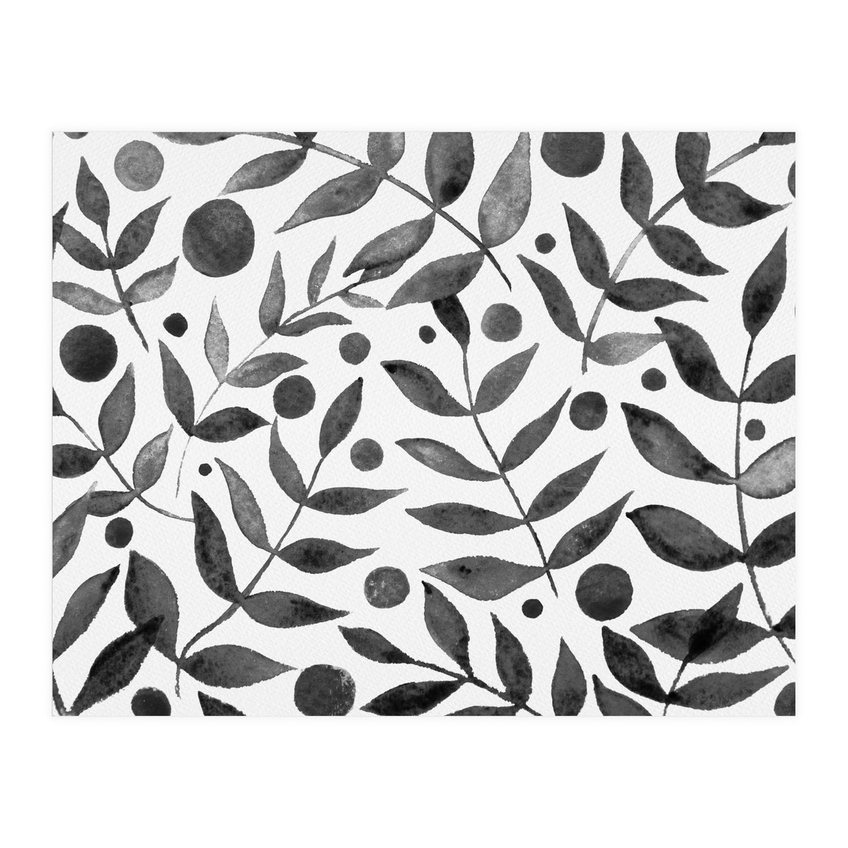 Watercolor Black Branches (Print Only)