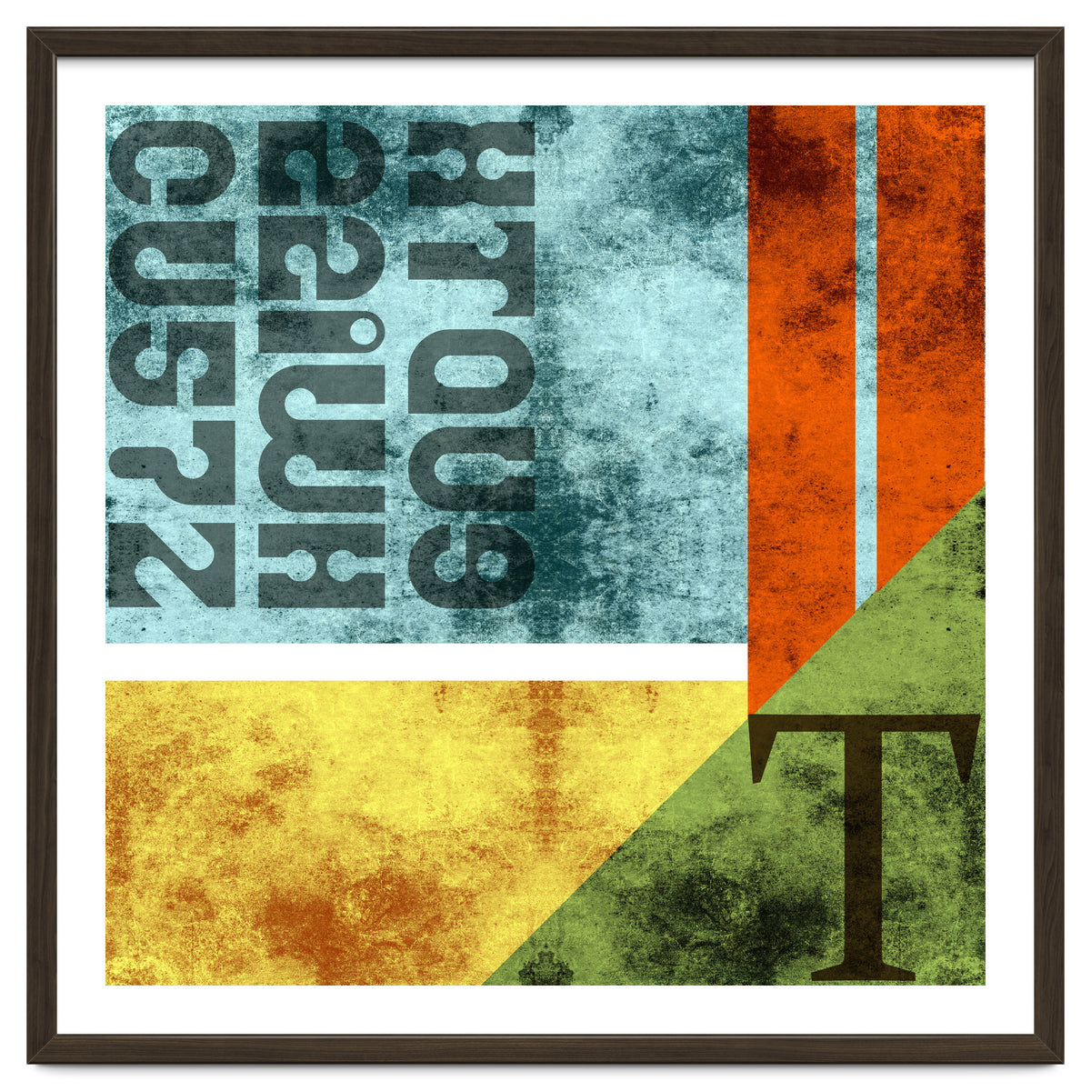 Abstract Industrial Rgby