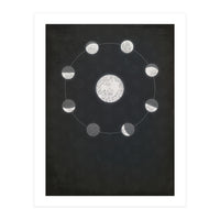 Floral moon phases (Print Only)