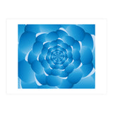 Sky Cloud Spiral Blue Spiral (Print Only) thumbnail