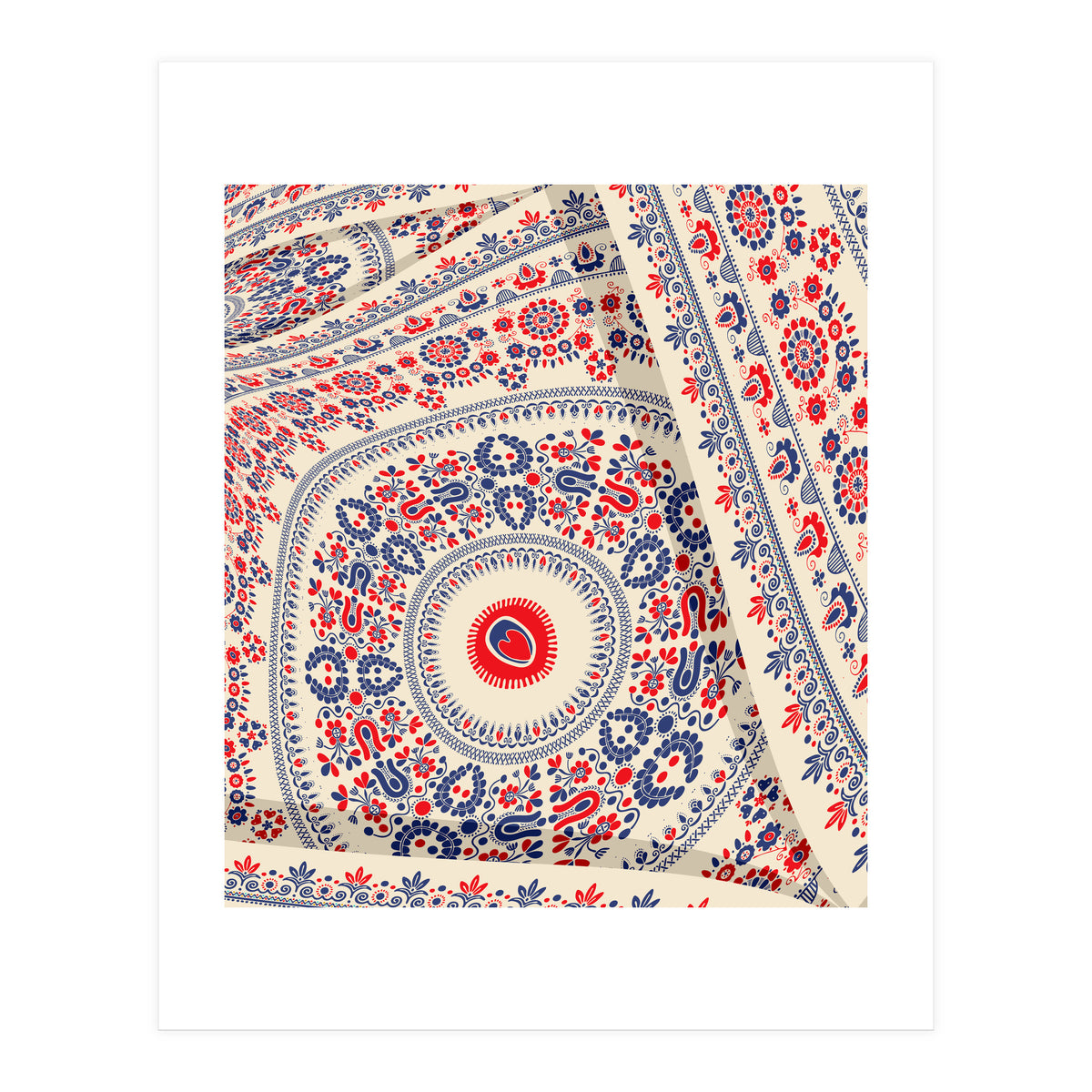 Romanian embroidery background 34 (Print Only)