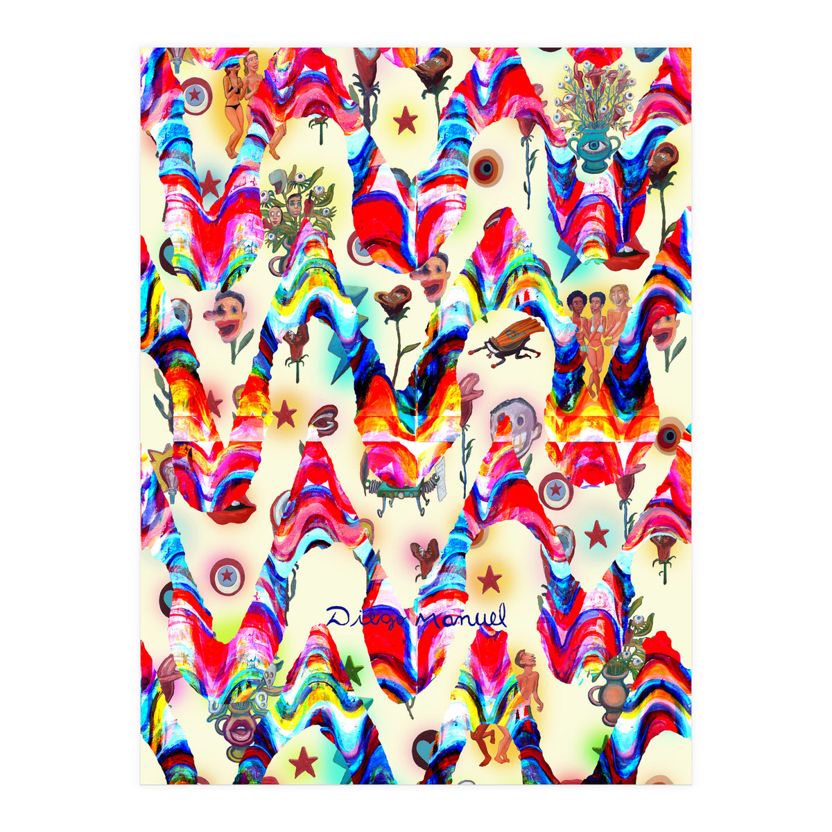 Pop Abstract 34 (Print Only)