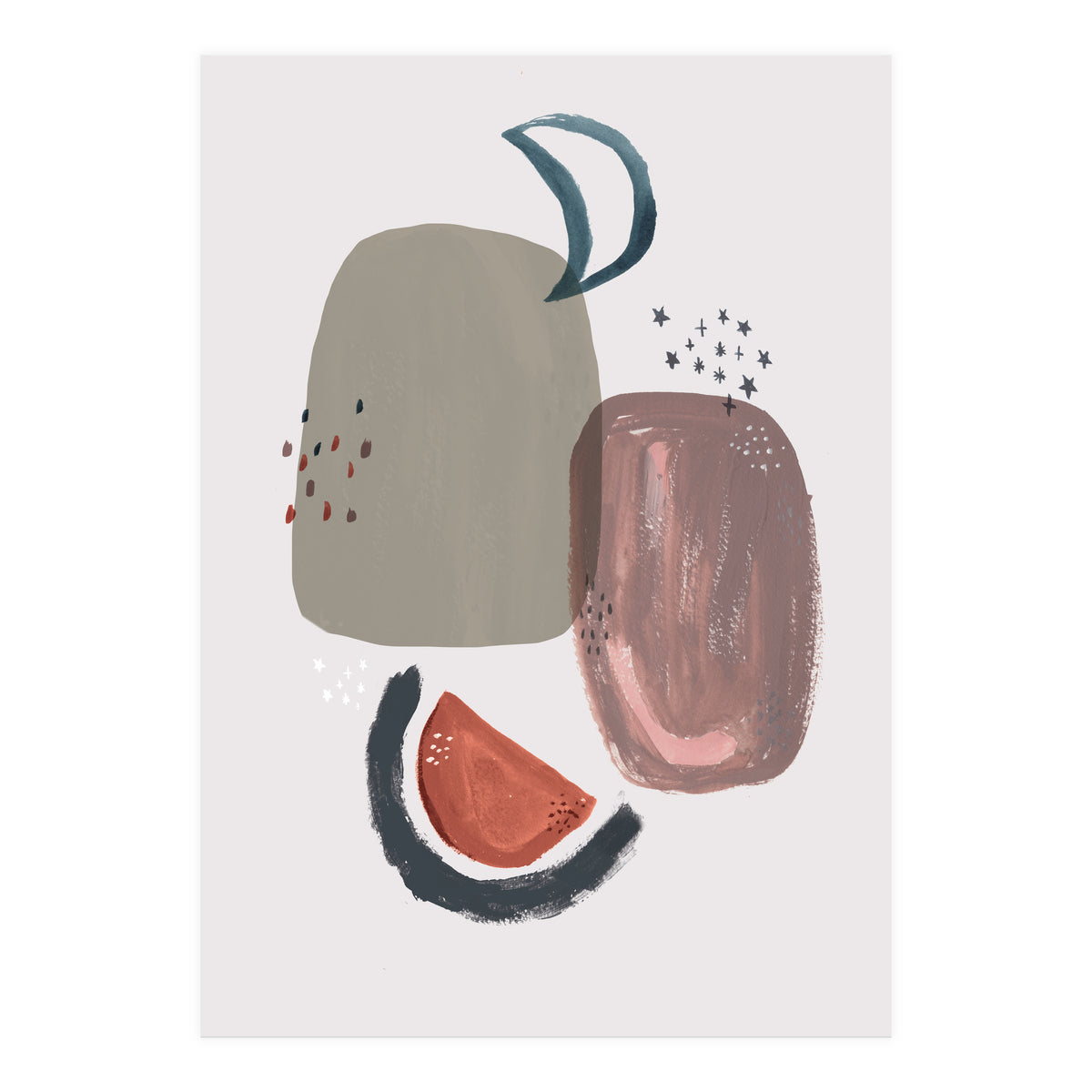 Abstract Moon (Print Only)