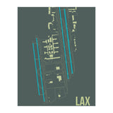 LAX Airport Layout (Print Only) thumbnail