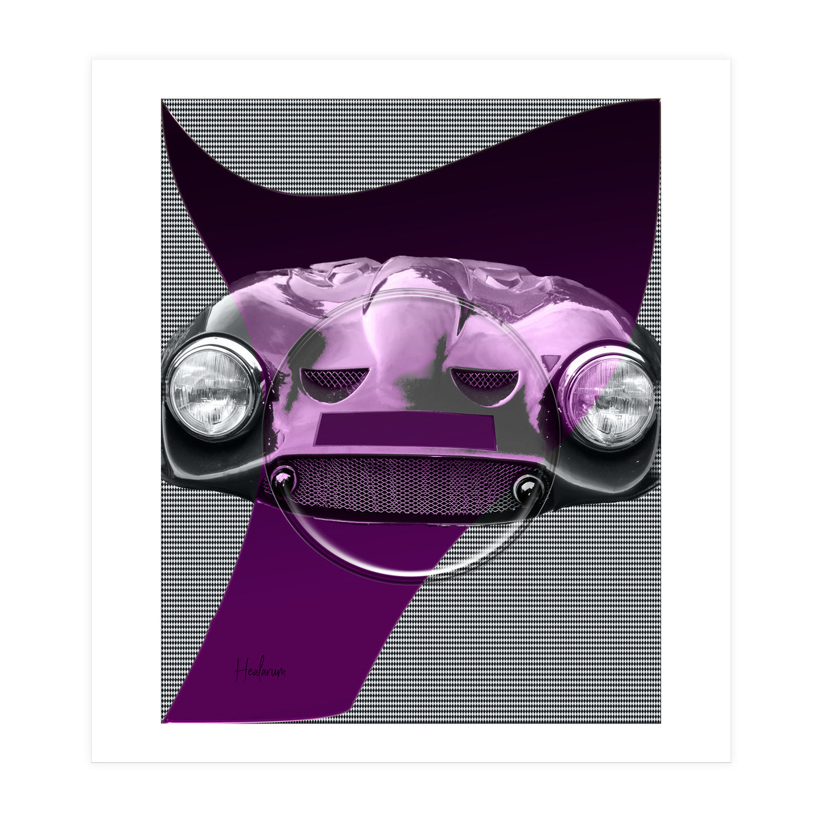 Emoji & Cars purple (Print Only)