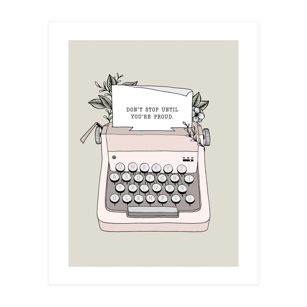 Don't Stop (Print Only)