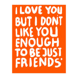 JUSTFRIENDS (Print Only) thumbnail