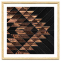 Urban Tribal Pattern No.11 - Aztec - Wood