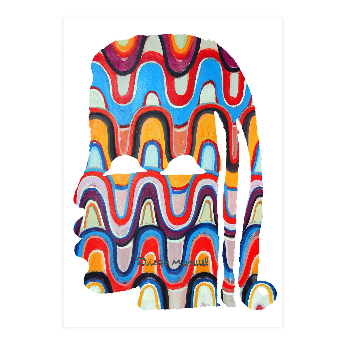 Abstracto Pop Nuevo B 15 Copia (Print Only)