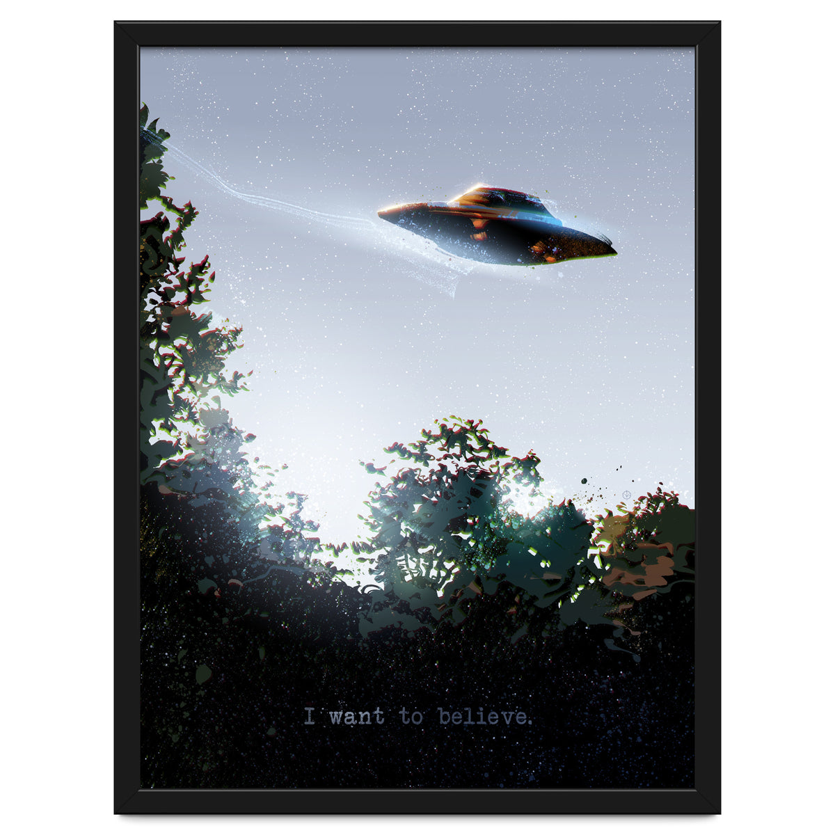 I Want To Believe Displate