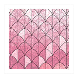 Mermaid scales pink and black (Print Only) thumbnail