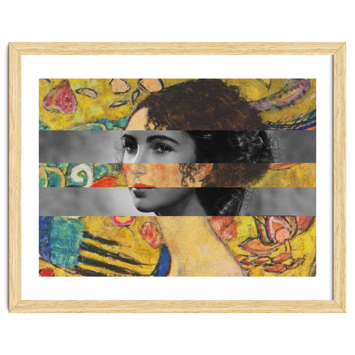 Klimt's Lady With A Fan & Elizabeth Taylor