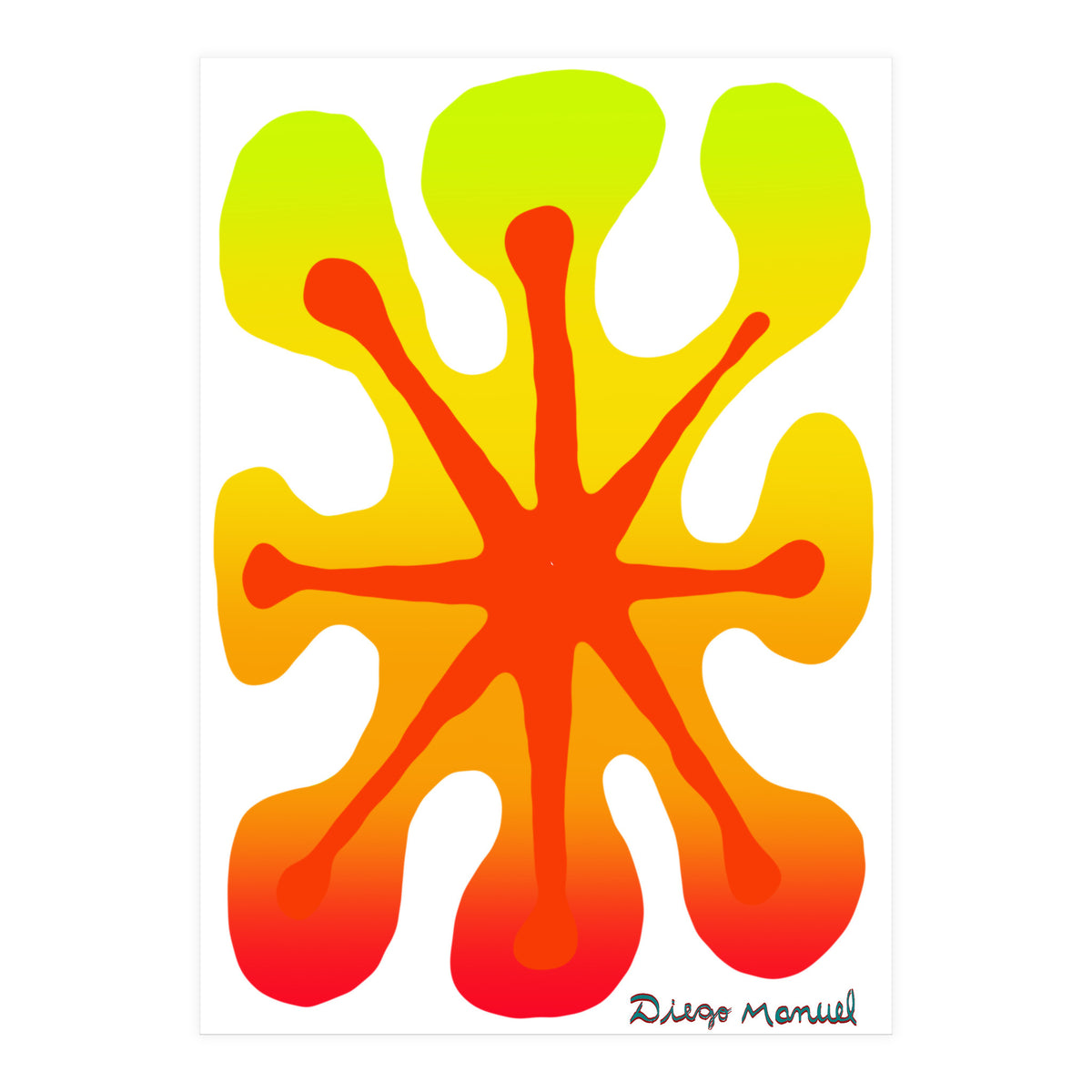 Fuego 100 Copia (Print Only)