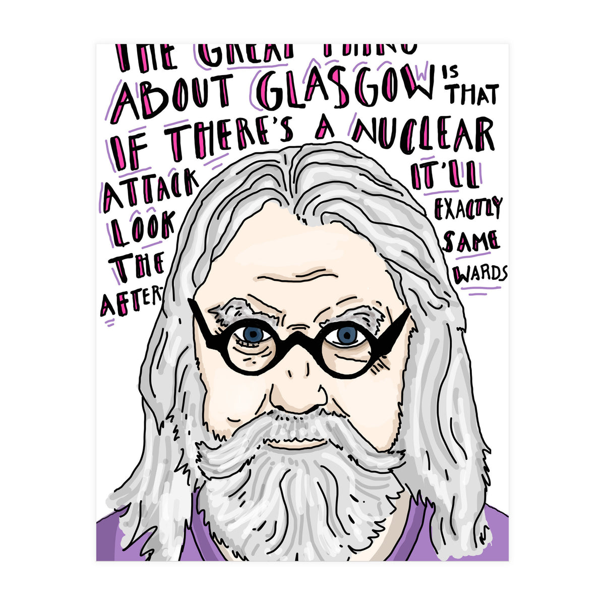 Billy Connolly (Print Only)