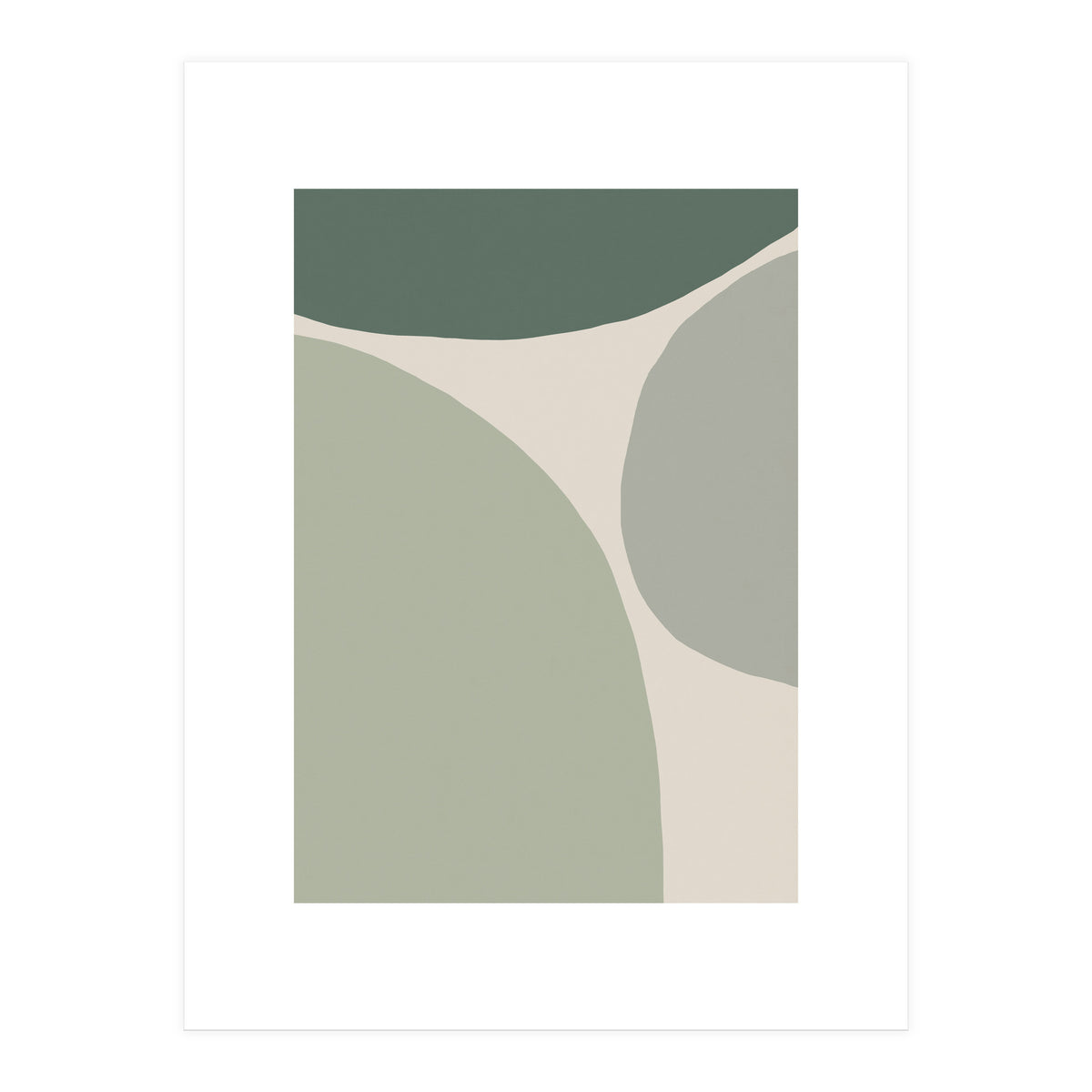 Mint Abstract (Print Only)