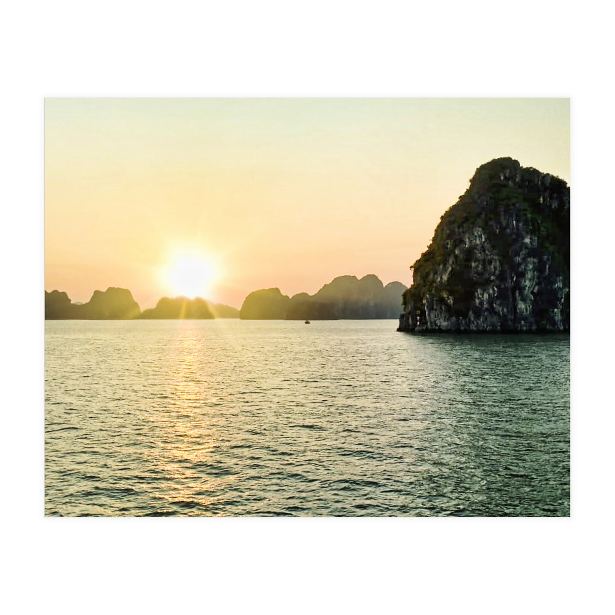 Sunset, Halong Bay (Print Only)