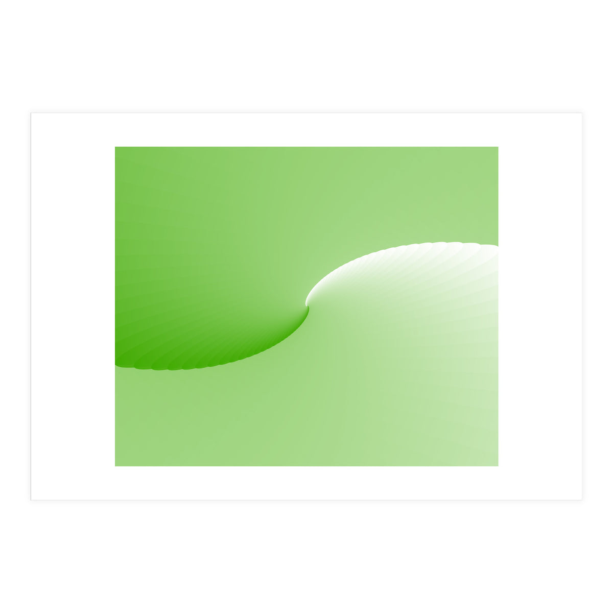 Green Abstract  (Print Only)