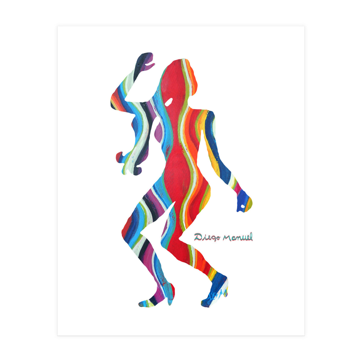 Dance Girl B 43  (Print Only)