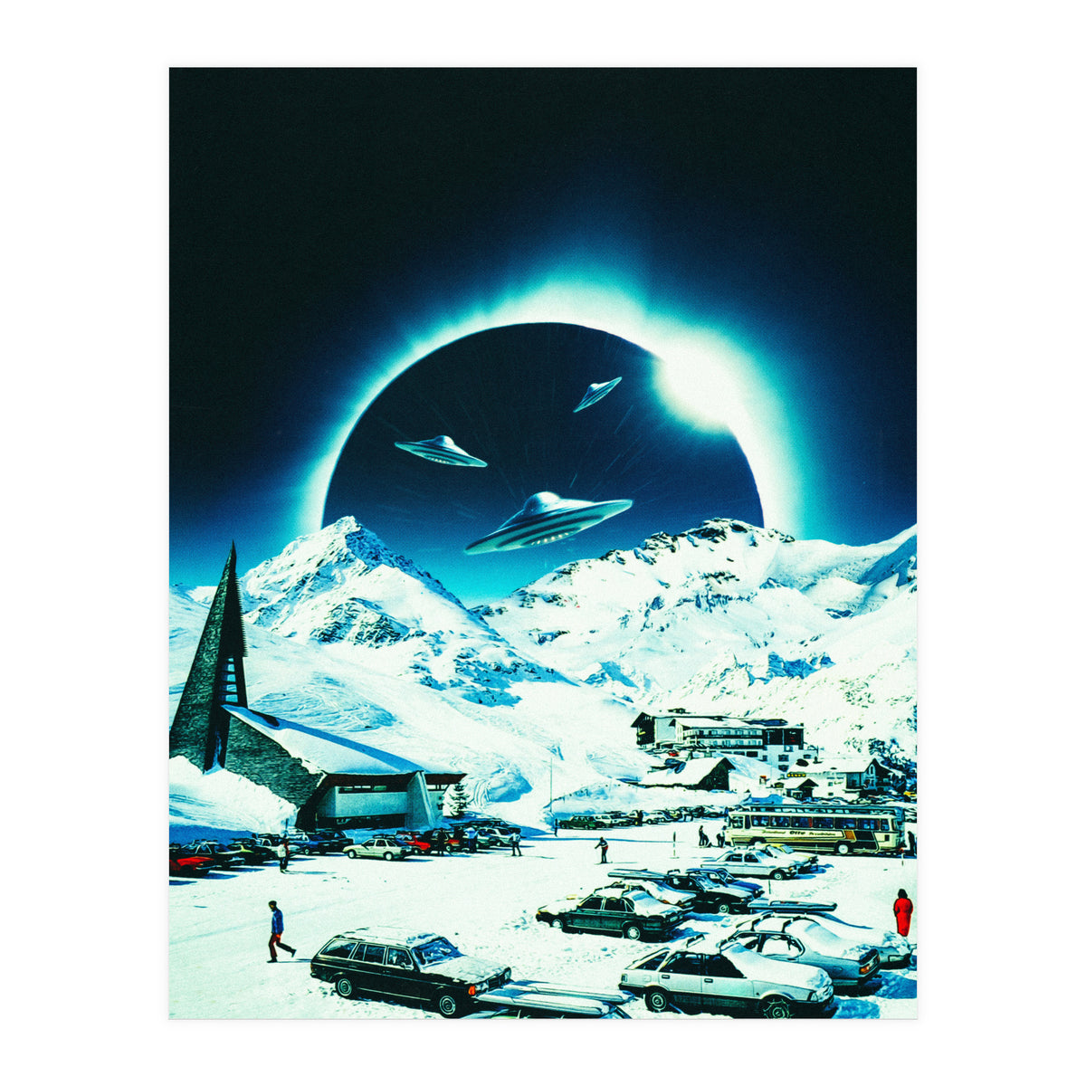Winter Space Invasion (Print Only)