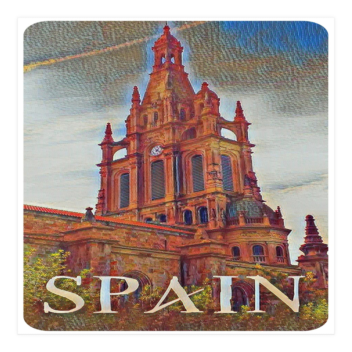 Spaniard gothic church (Print Only)