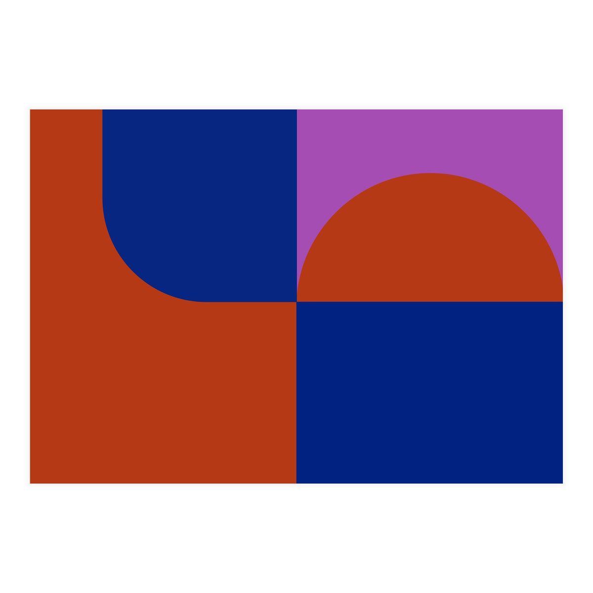 Sunny city | abstract modern (Print Only)