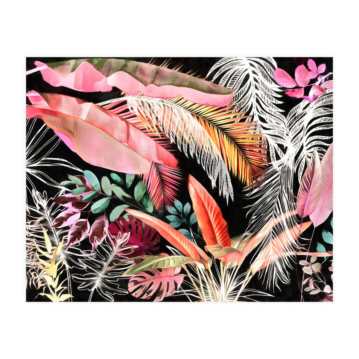 Tropical Foliage 05 (Print Only)