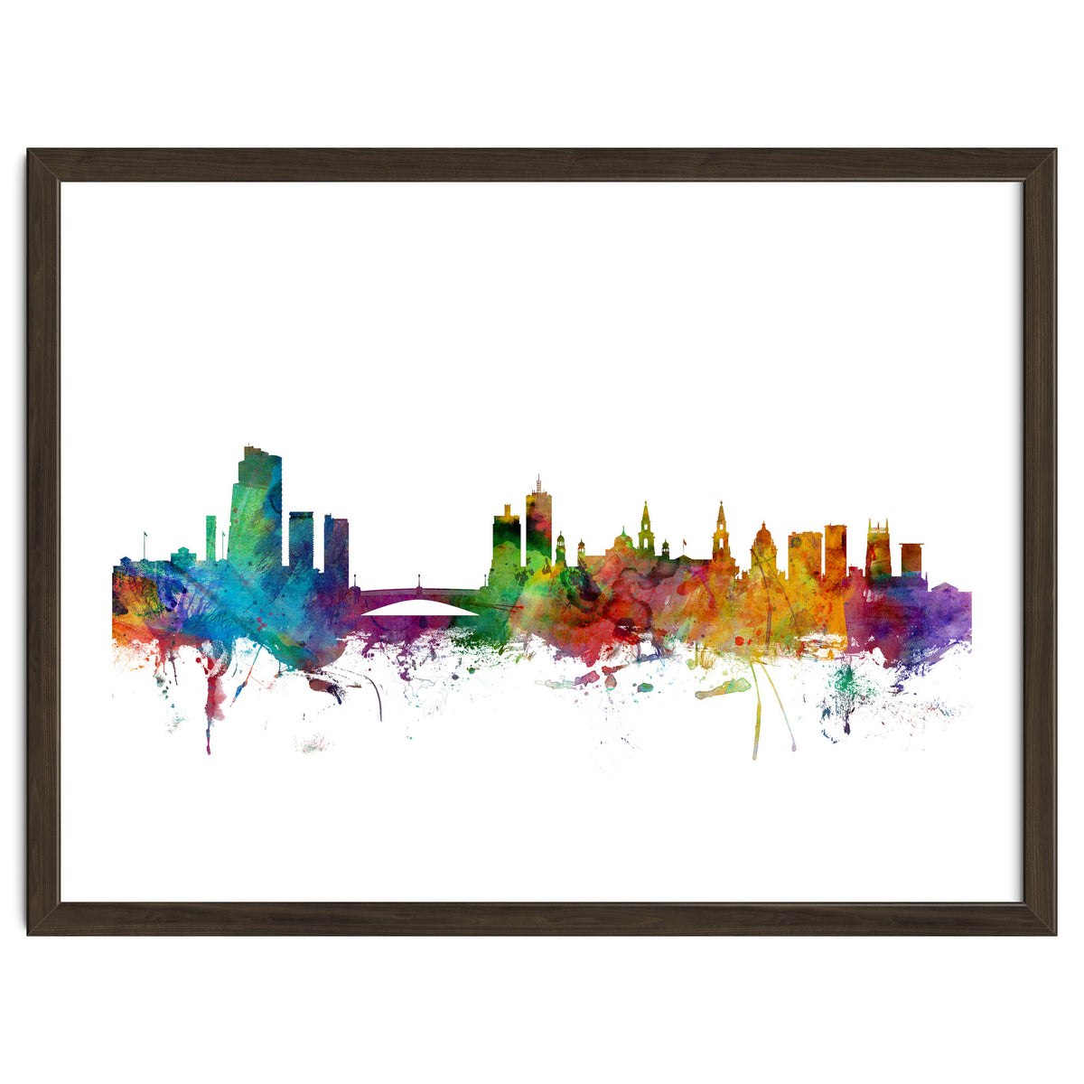 Leeds England Skyline