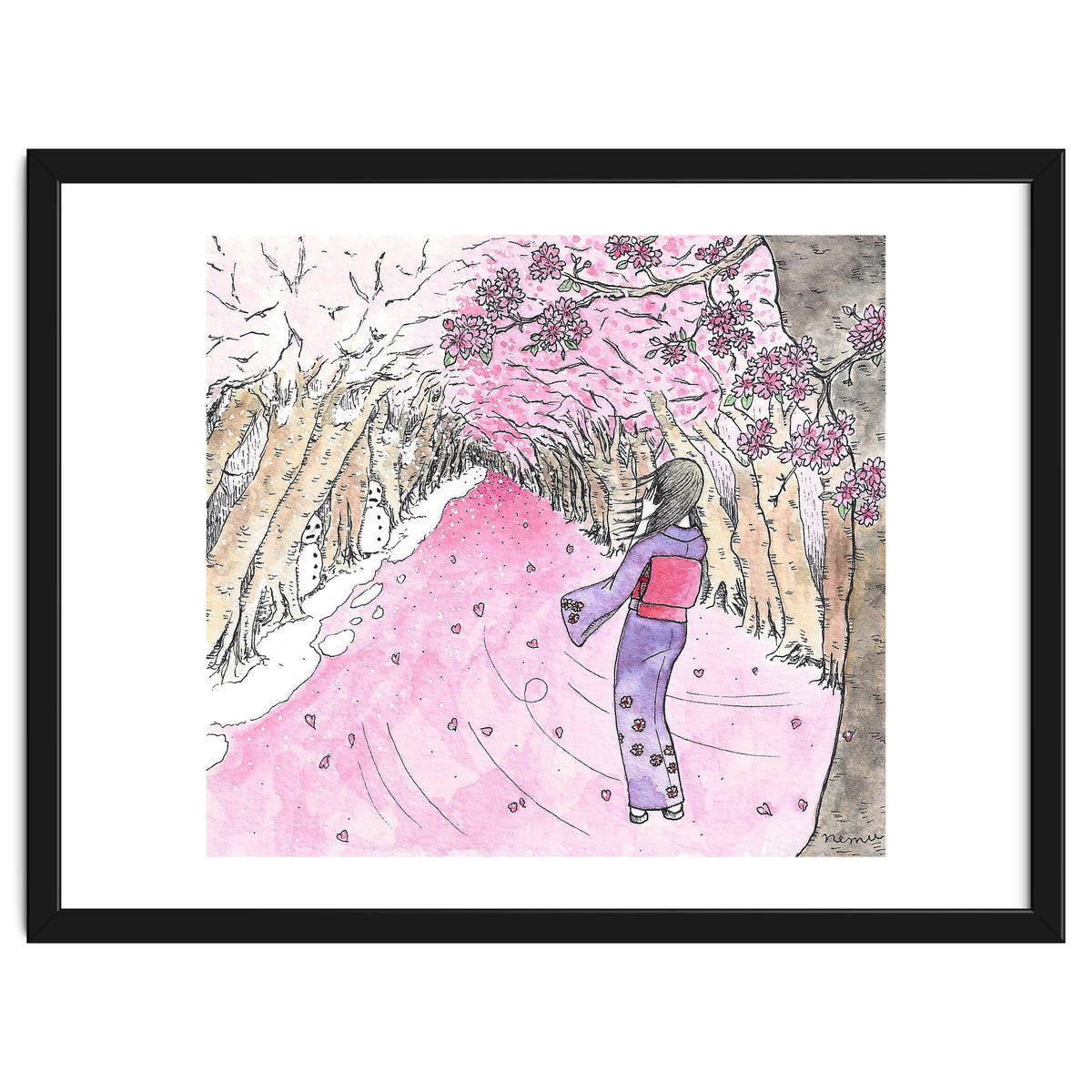 Cherry Blossom Flurry