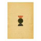 Blurry mid century modern shapes (Print Only) thumbnail