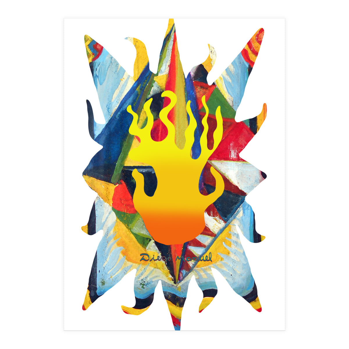 Fuego 12 Copia (Print Only)