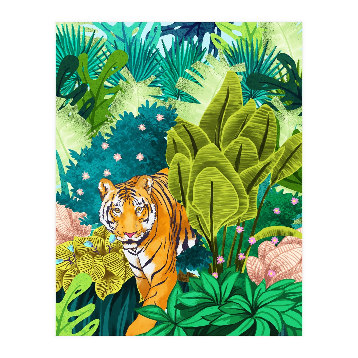 Jungle Tiger (Print Only)