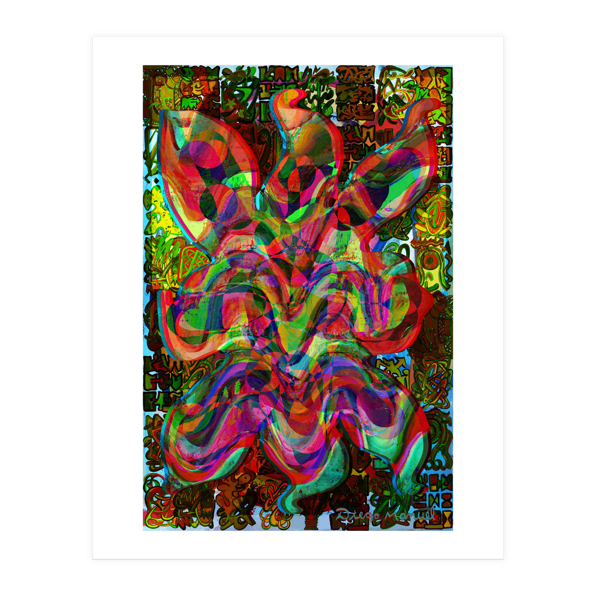 Pop Abstract 2023 Tapiz 104 (Print Only)