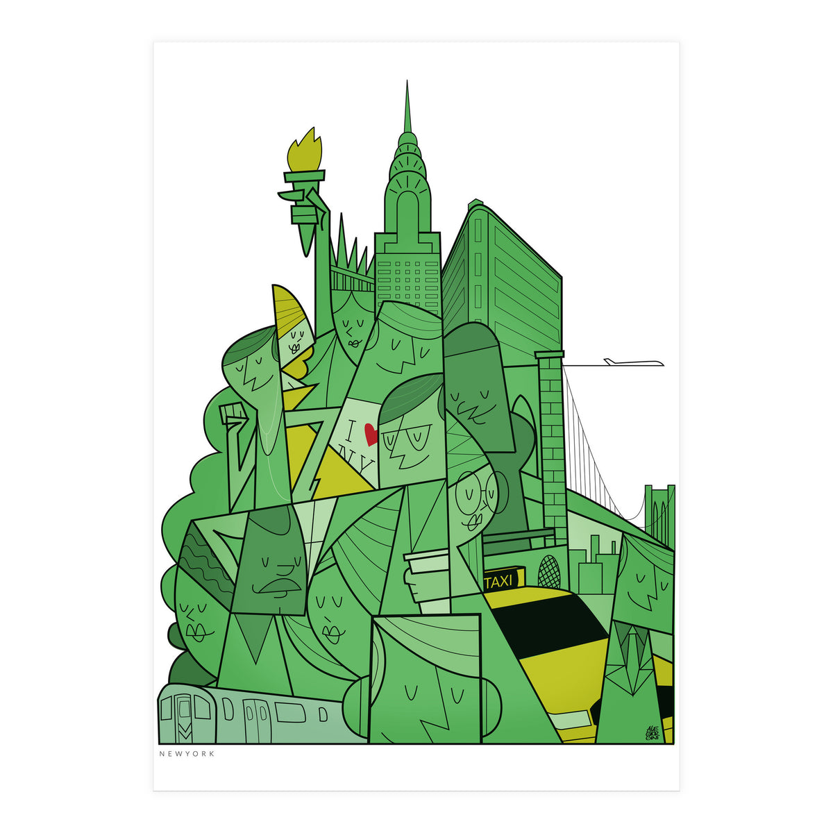 New York (Print Only)