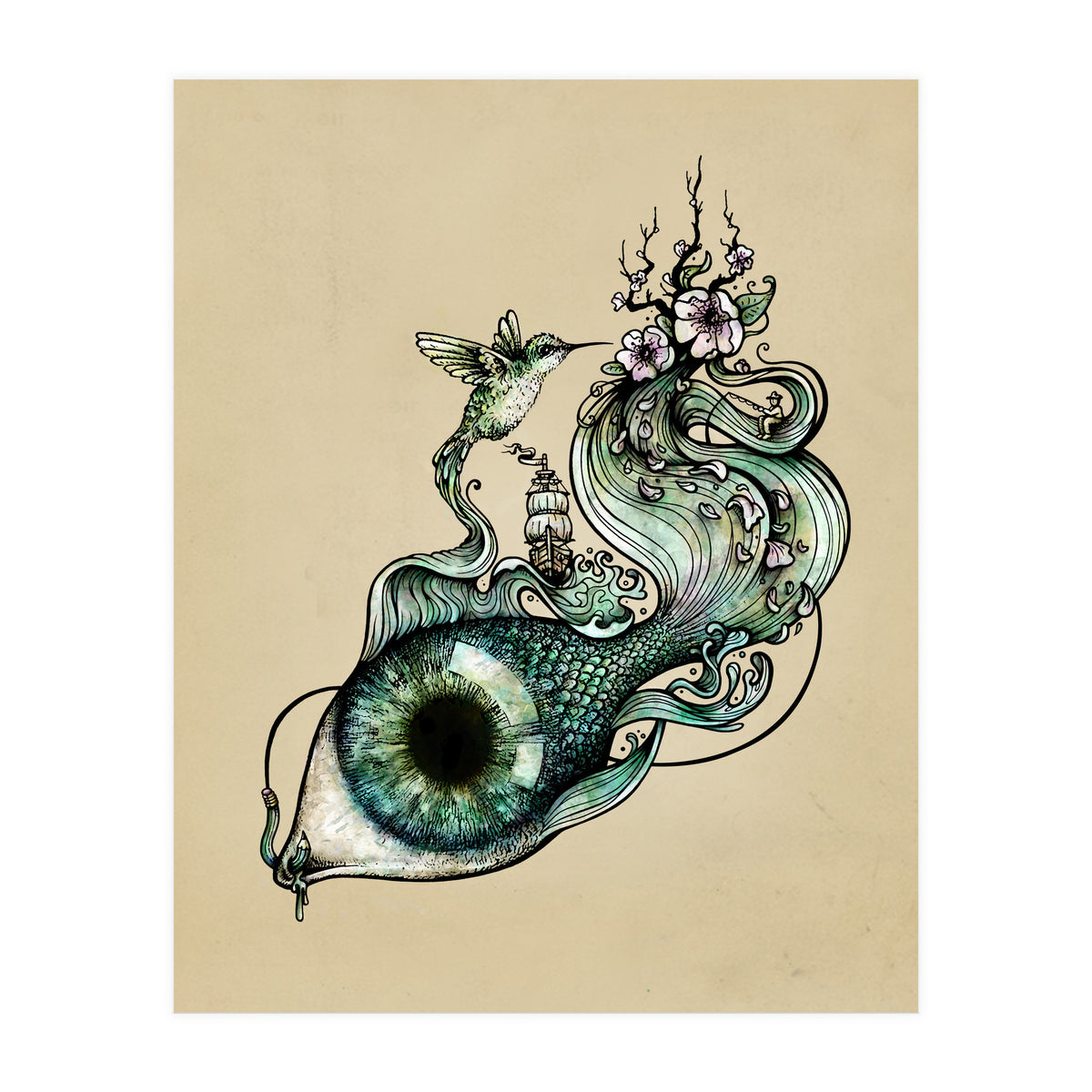 Flowing Inspiration (Print Only)