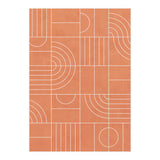 My Favorite Geometric Patterns No.23 - Coral (Print Only) thumbnail