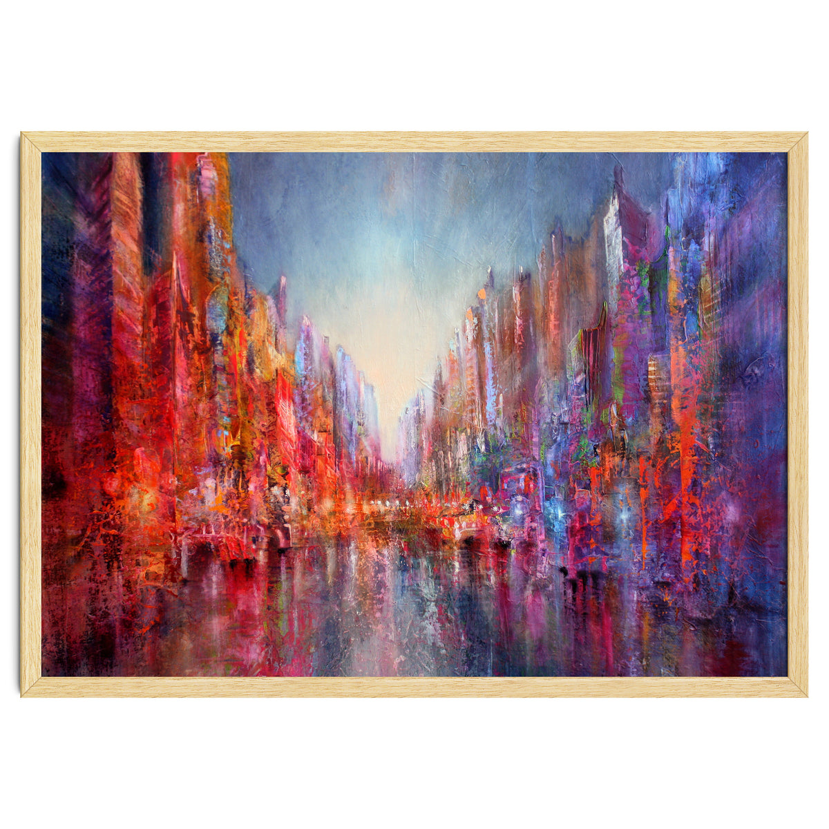 Stadt Am Fluss  - city on the riverside