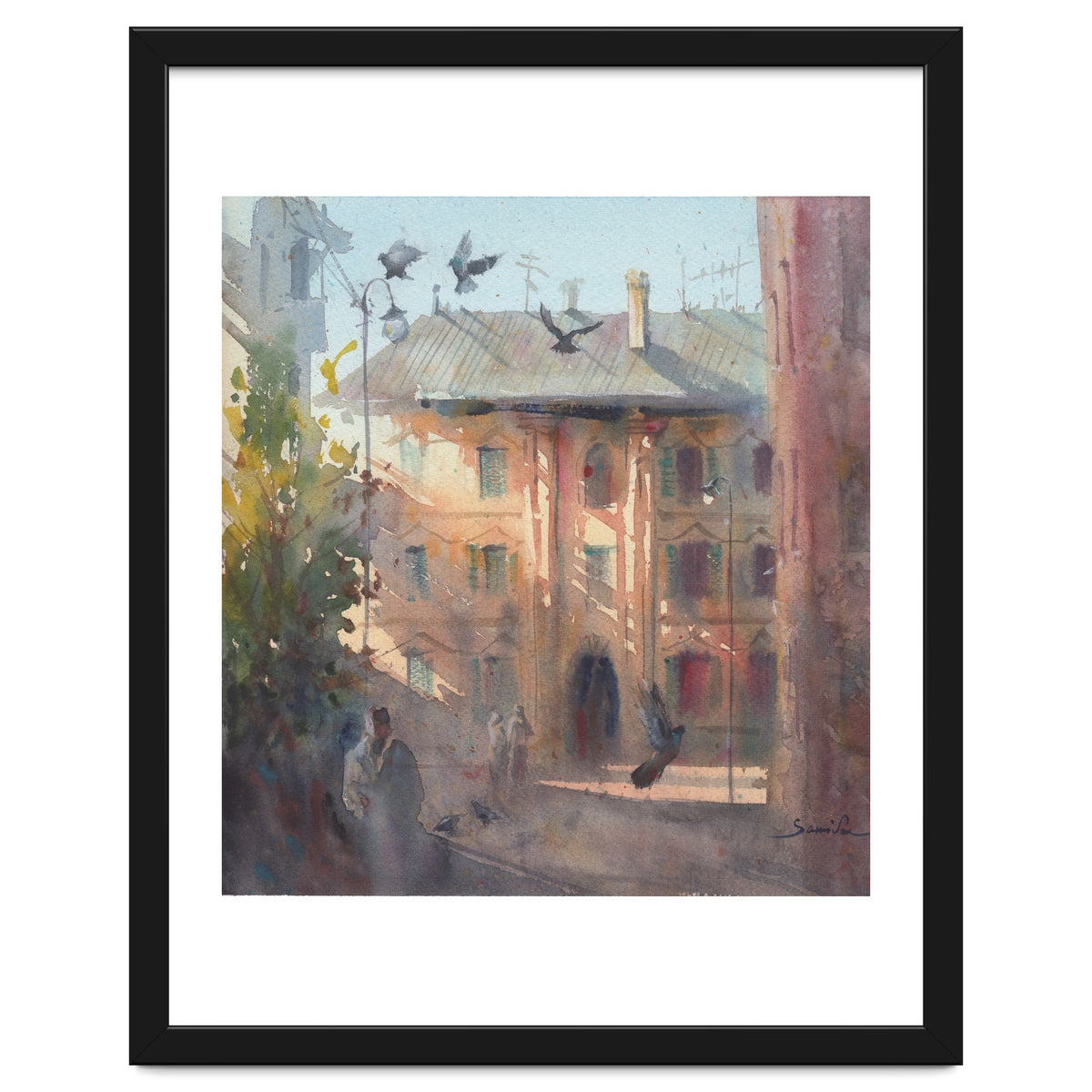 Sunny morning in Italy