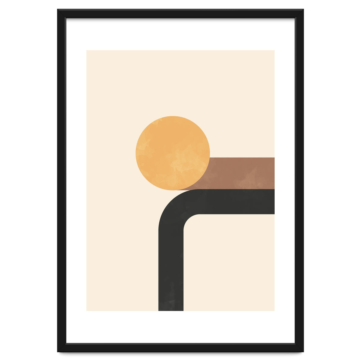 Geometric Mid Century Form