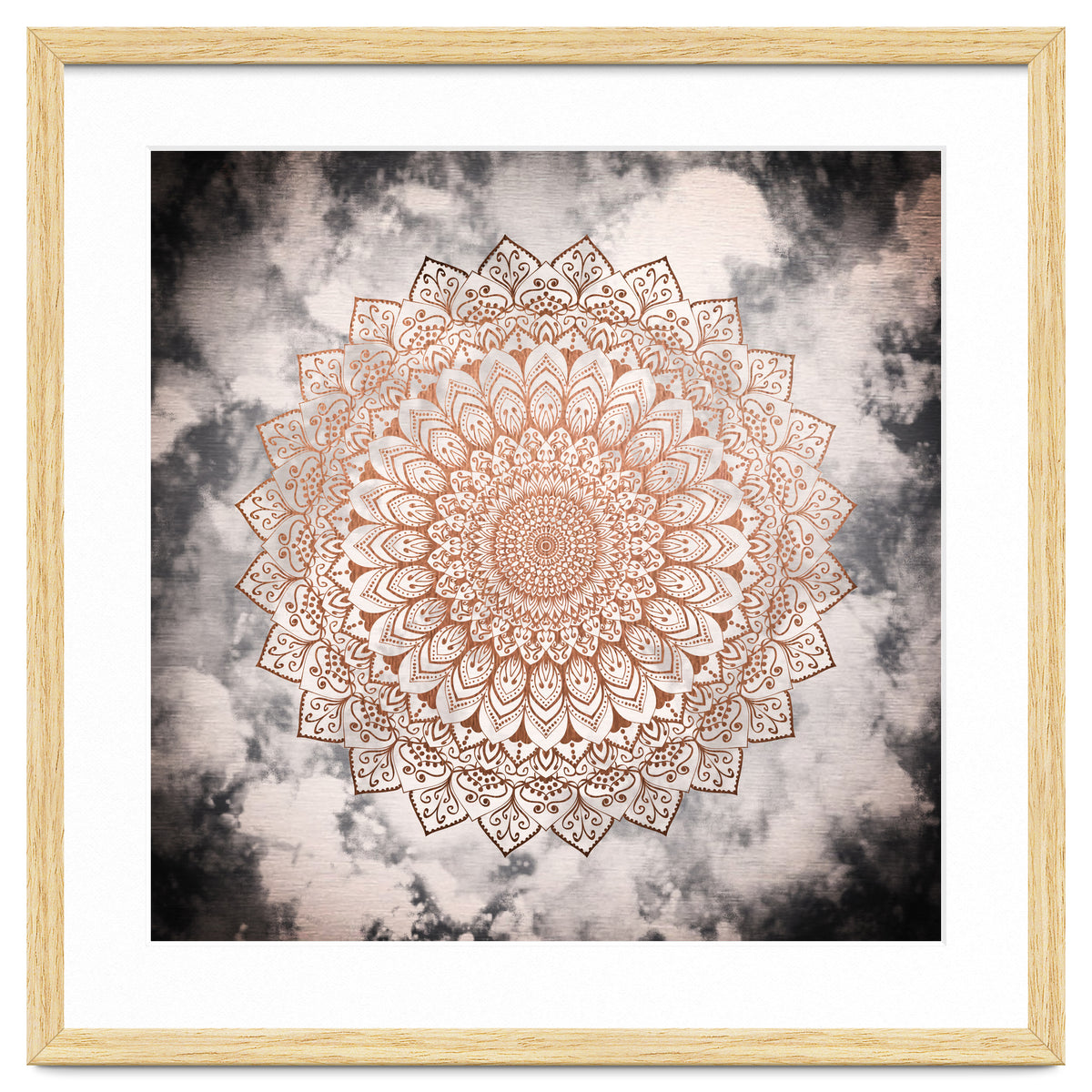 Rose Night Mandala
