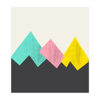 Pastel Mountains III (Print Only)